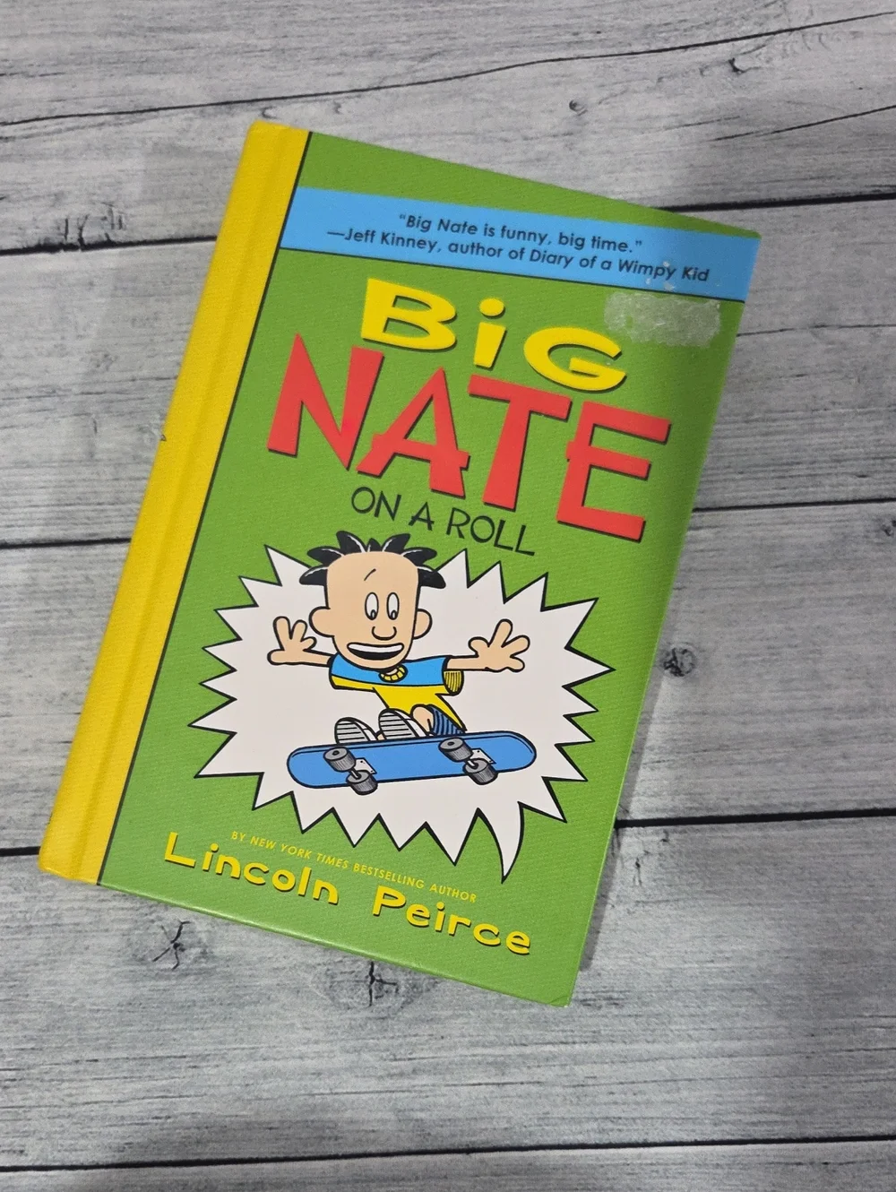 Big Nate: On a Roll by Lincoln Peirce Hardcover Book